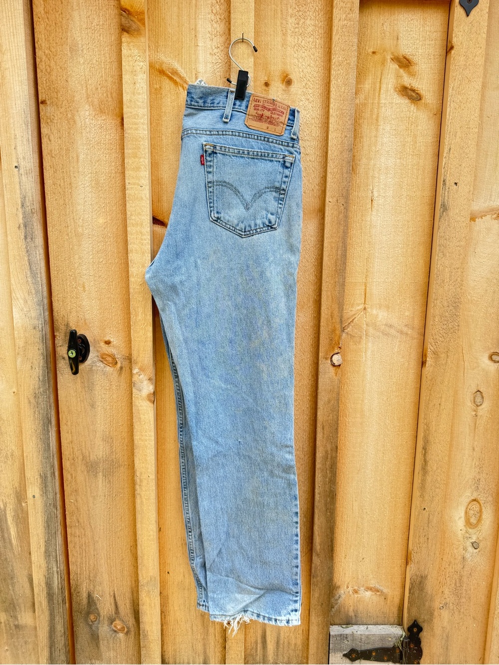 Levi's Men's Light Wash Straight Jeans